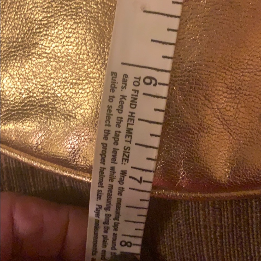 Gold / metal leaves & amethyst evening bag sale - Picture 6 of 12